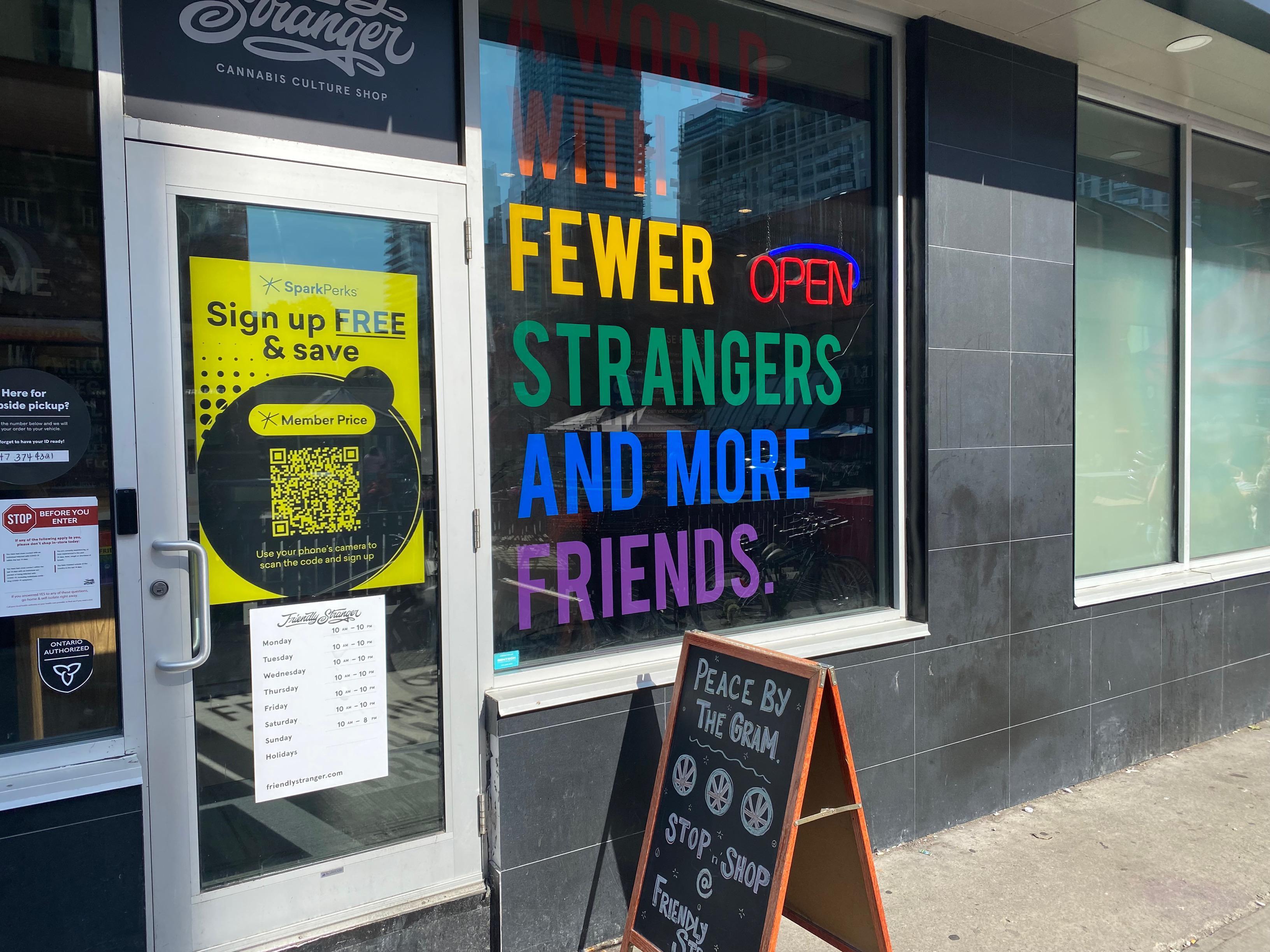 Friendly Stranger Cannabis Culture Shop | Toronto (Church St) Weed Store