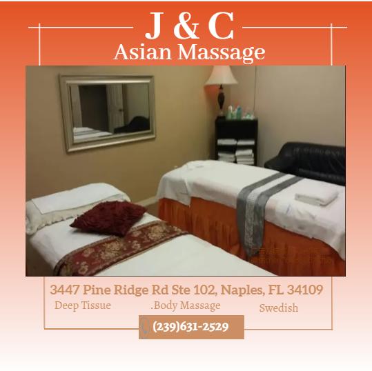 J & C Massage, 3447 Pine Ridge Rd, Ste 102, Naples, FL 34109, US