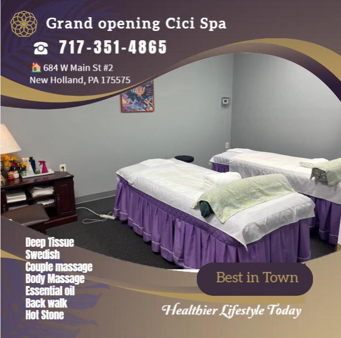 Cici Spa, 684 W Main St, Ste 2, New Holland, PA 17557, US - MapQuest