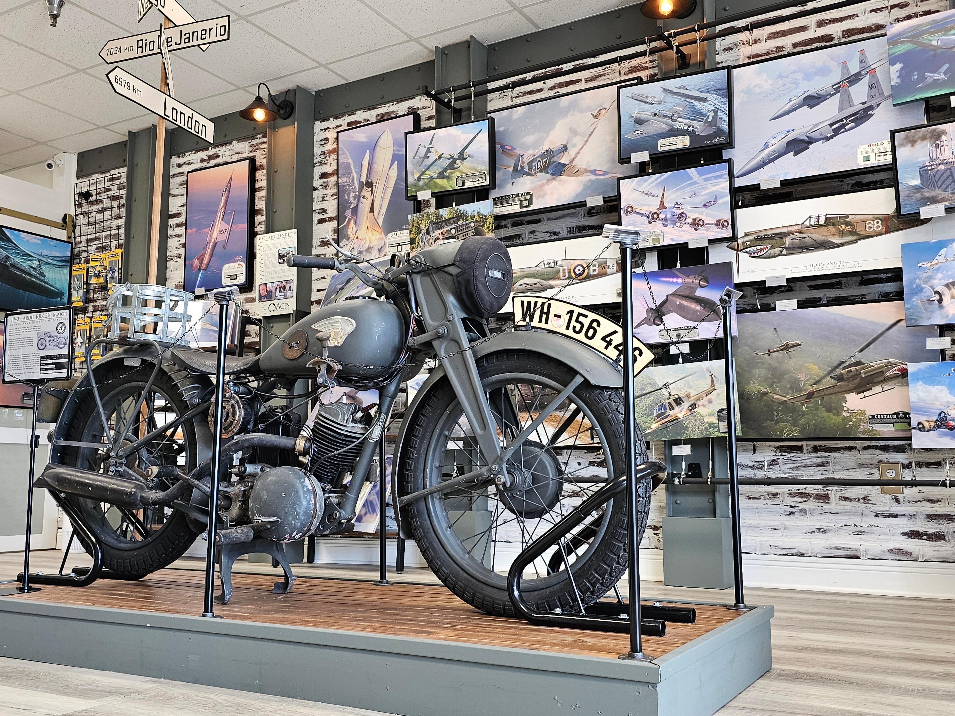 Aces In Action - Historical Art Gallery