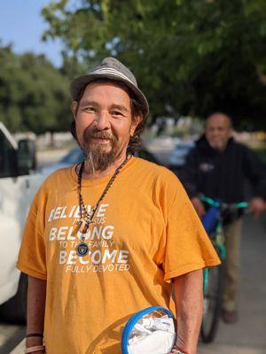 A clean start  we believe in restoring dignity through small acts of love -- even something as simple as a tube of toothpaste.
