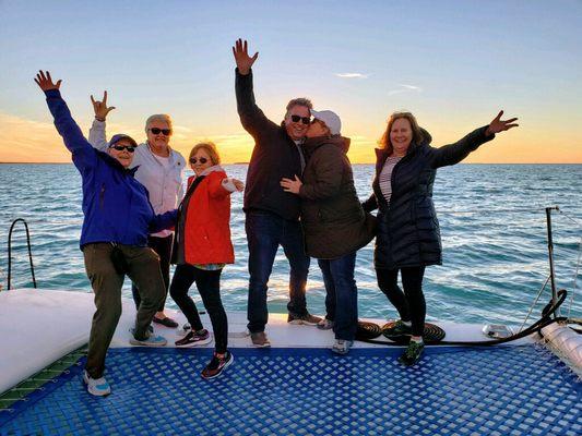 The four of us and fun couple from Ohio