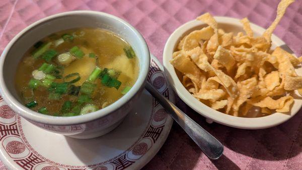 Wonton soup