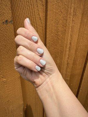 Builder gel over natural nail