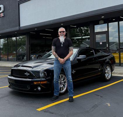 A rare 2008 Shelby GT500 "KR"