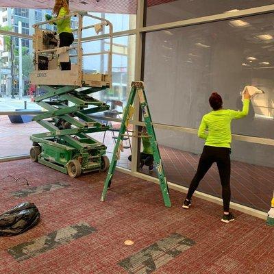 Trabajando donde nuevos clientes