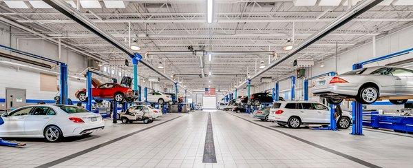 world-class service department