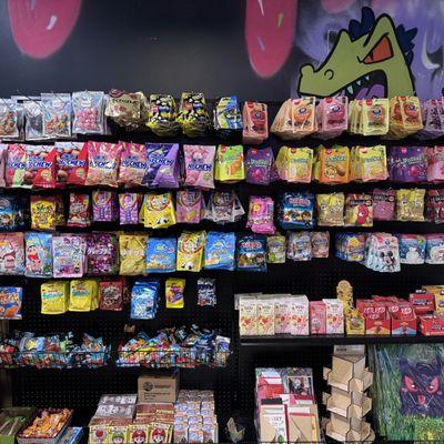A lot of exotic flavored candy at PetezPop in West Palm Beach, 33401.