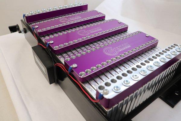 We build custom lithium battery banks for car audio applications