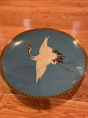 A rare and beautiful plate