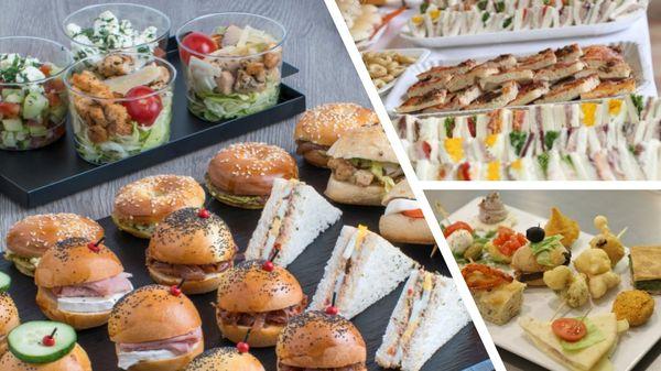 A collection of two-bite treats