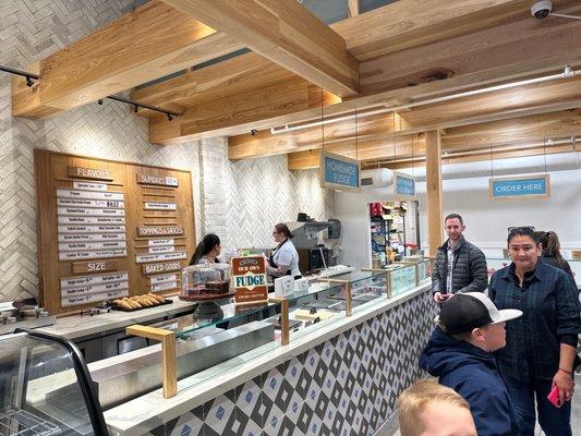 In line.... Waiting ... patiently