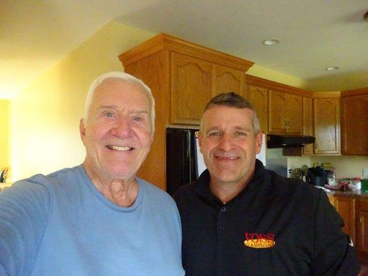 Dennis, the happy customer.  Rick.