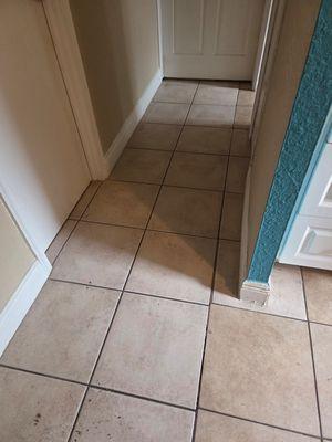 deep ceramic floor cleaning