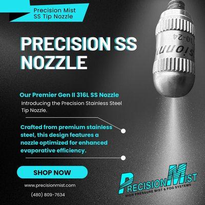 The highest quality misting nozzles guaranteed!