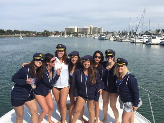 Bachelorette Party with Lilley Pad Charters