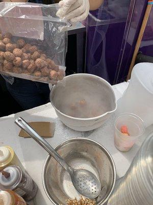 Imagine cereal on steroids but stale and no flavor...