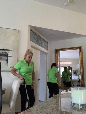 Trabajos de limpieza residencial