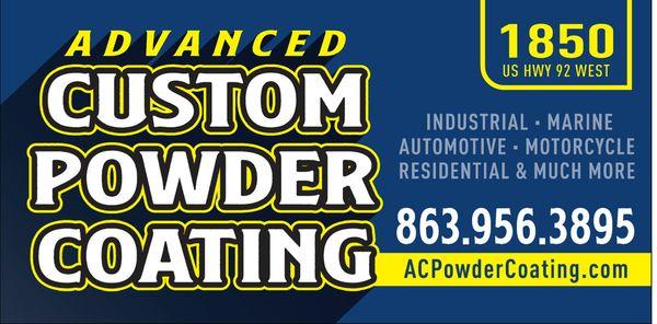 Advanced Custom Powder Coating