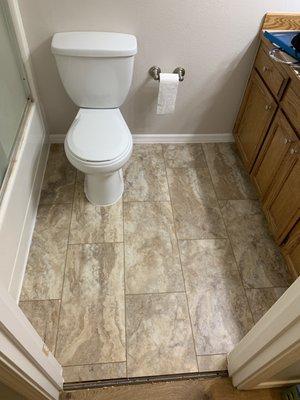 Vinyl flooring