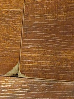 Another bad spot.  They are so many.