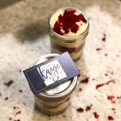 Vegan red velvet and vegan cream cheese