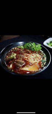 Braise beef noodle soup