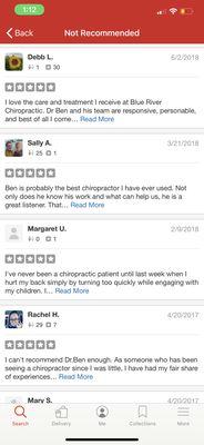 Make sure to check out our "unrecommended" reviews on yelp ;)