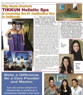 peakPRgroup client TIKKUN spa in Observer