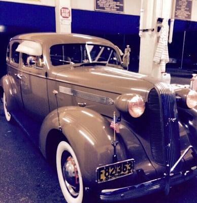 Just detailed this 1939 Pontiac for the vintage car competition! Good luck Jerry!