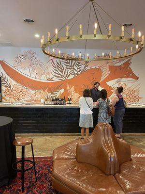 Background of the Flying Fox bar