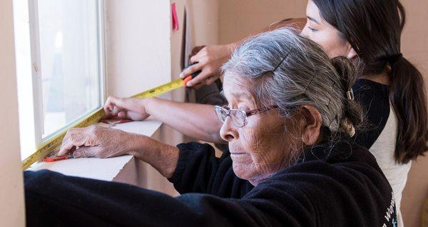 Aging in place services so tribal elders can safely age on tribal lands