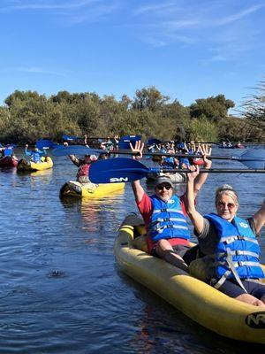 Kayaking on the Lower Salt River