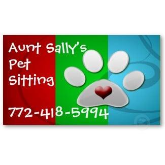 Aunt Sally's Pet Sitting