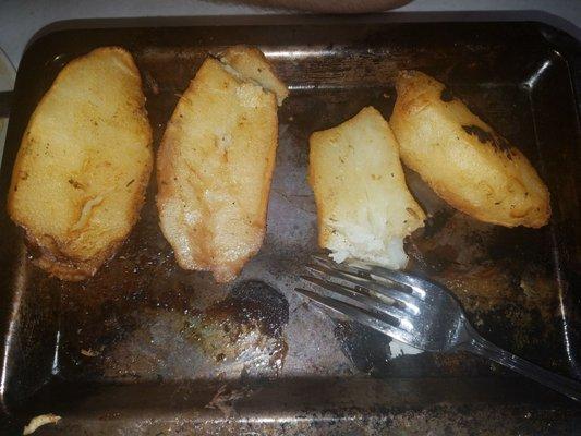 Charred..But also Tasteless