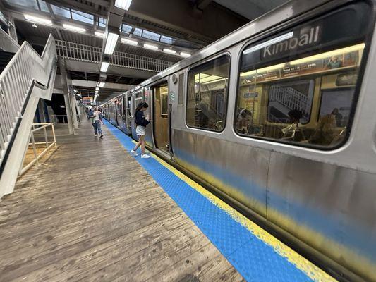CTA - Grand Blue Line Station