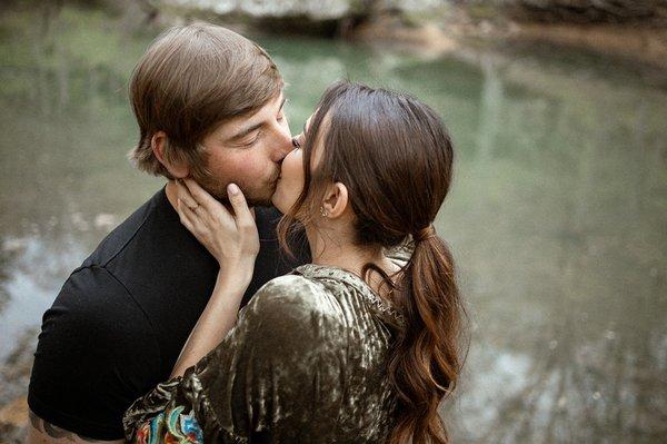 Couples session, Shawnee National Forest, IL