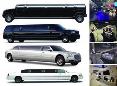 Our stretch Limousine Fleet. Up to 18 ,14 and 10 Passengers.