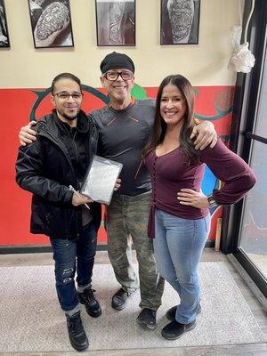 Alex, my brother and me!