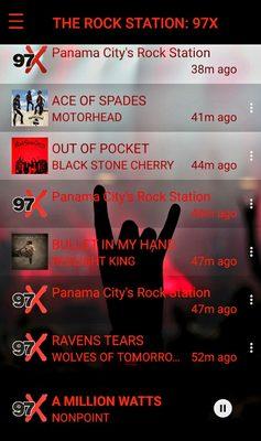 Always good rock and metal.