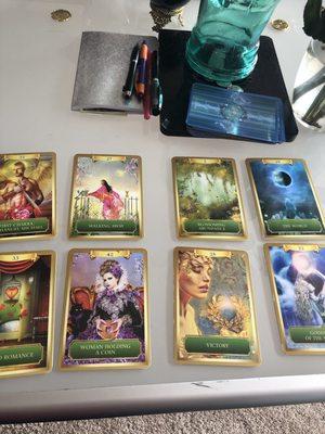 Tarot card reading