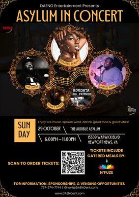 The very first Asylum in Concert!!!