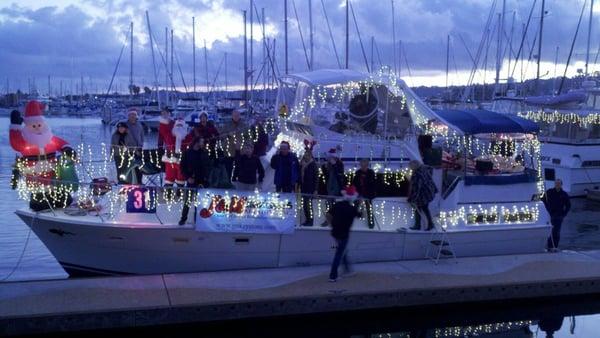 Taken before the 2011 Holiday of Lights Parade - 1st place winners that year :-)