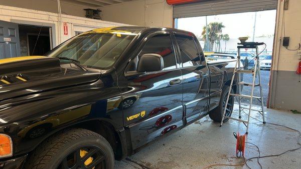 Paint correction and ceramic coated