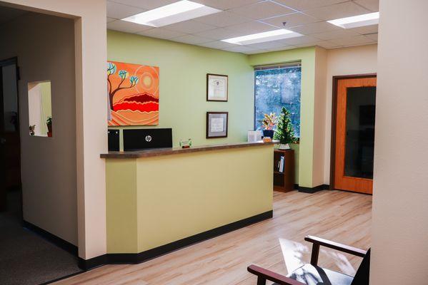 Interior Front Desk Area