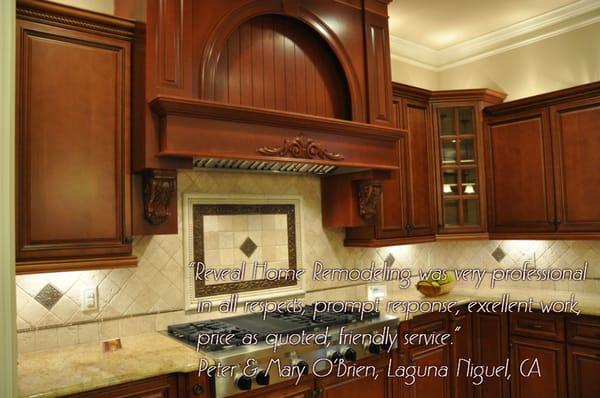 As with all of our work, our Kitchen remodeling projects are priced very desirably, and include labor, materials, and more