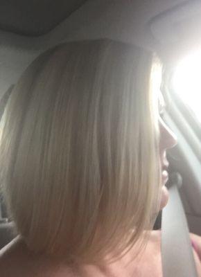 Loving my hair!  Just moved to the Orlando area and my First time there and Kara Leighton did an amazing job!