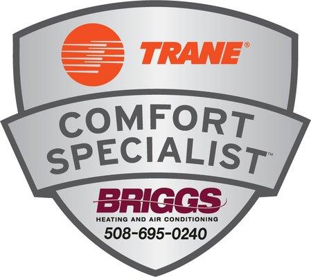 Trane Elite Comfort Specialist Dealer since 2001