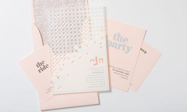 Custom Acrylic Party Invite