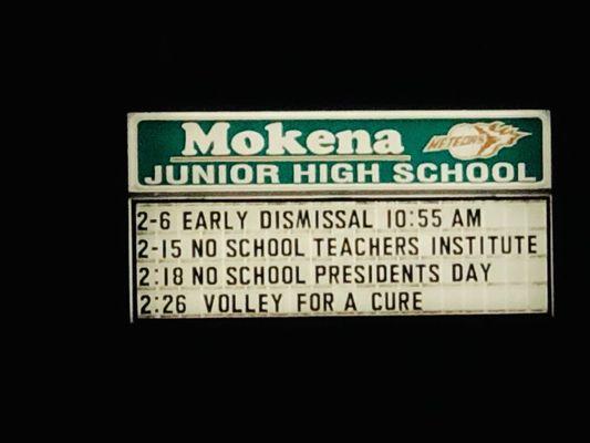 Mokena Junior High School